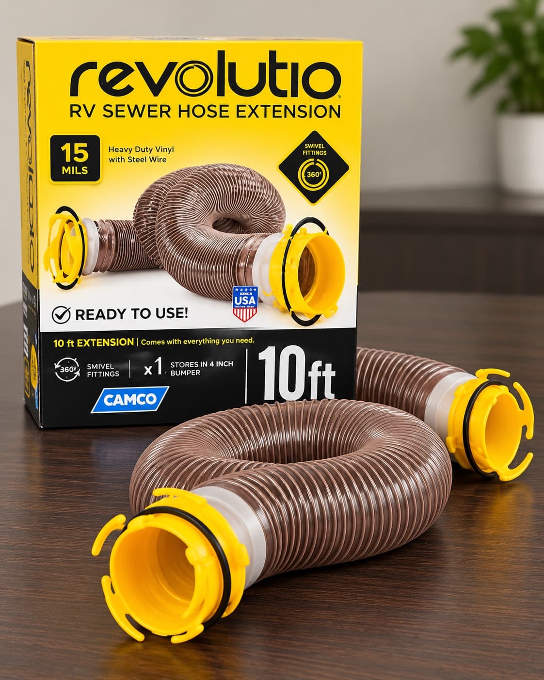 Camco Revolution 10 ft Sewer Hose Extension