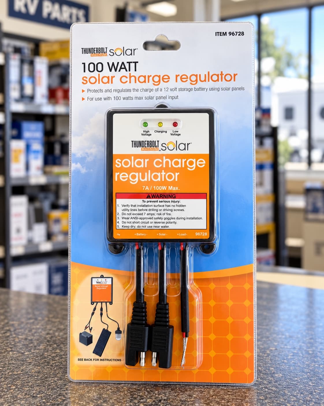 100W Solar Charge Regulator