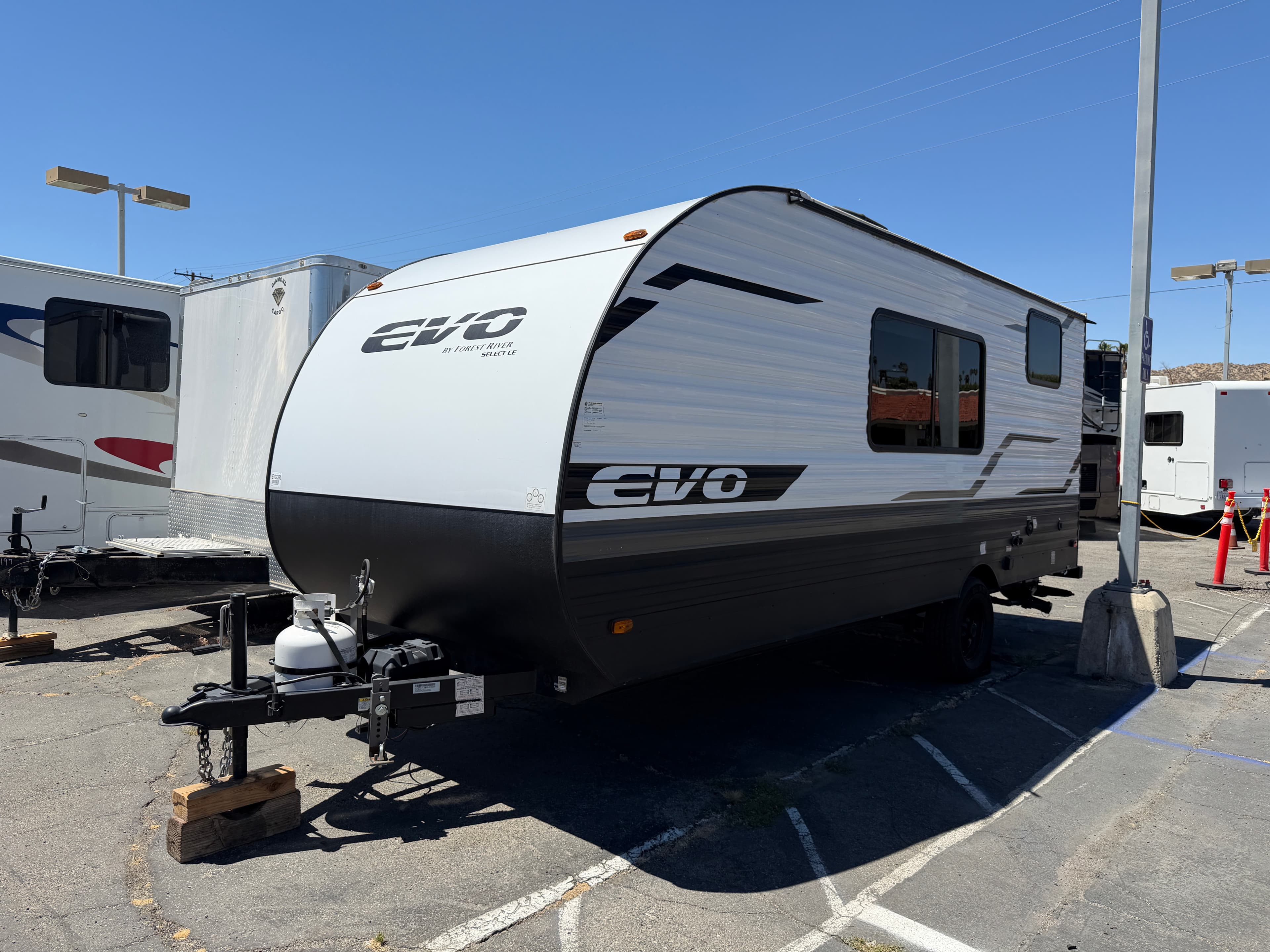 2024 Forest River Evo, the actual WeRV rental