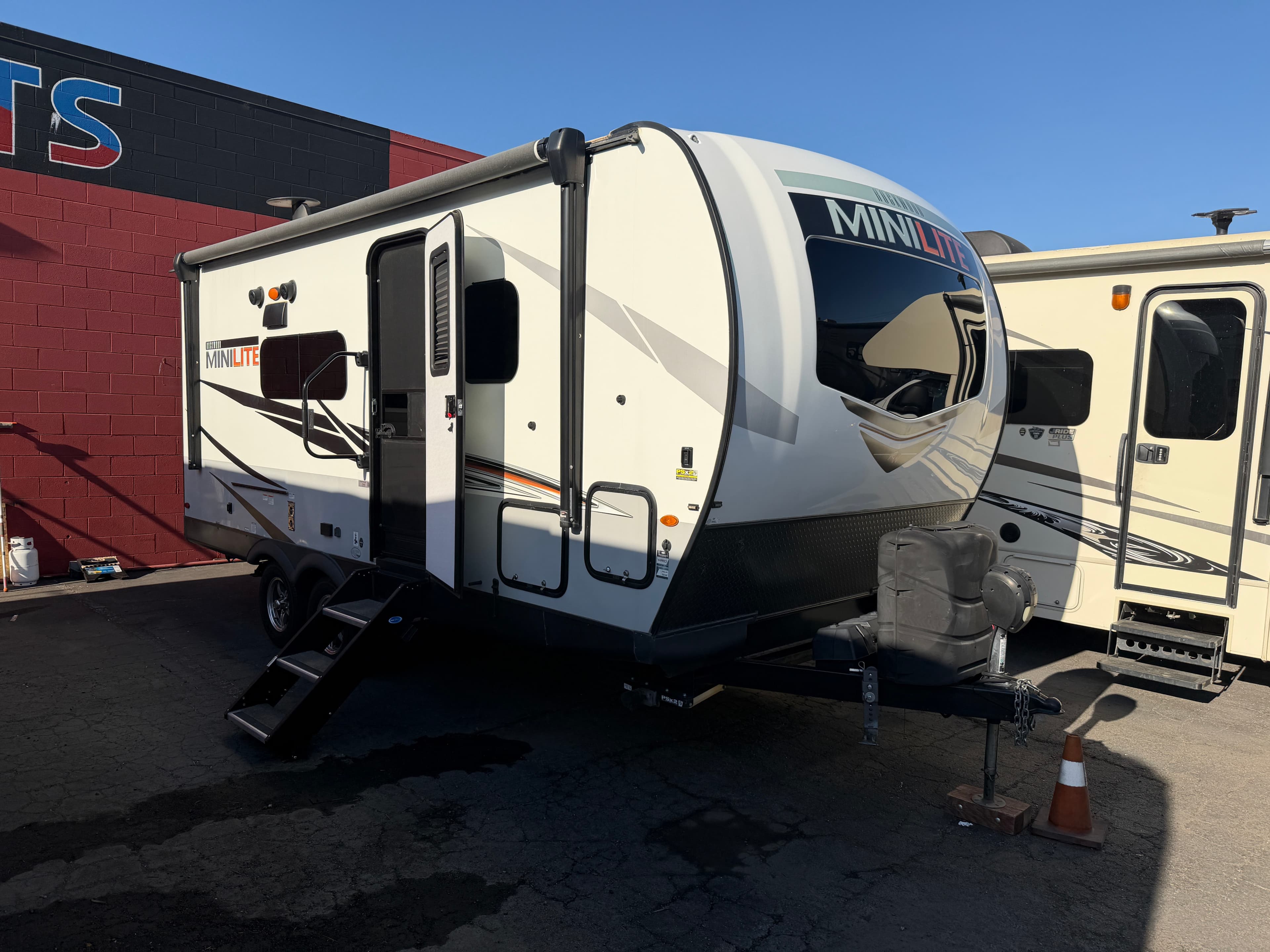 2021 Forest River Rockwood Mini Lite, the actual WeRV rental