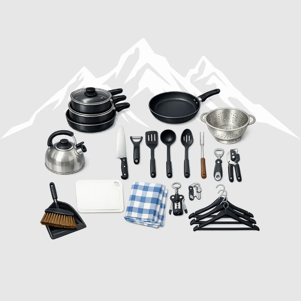 Kitchen kit, existing catalog equipment photograph