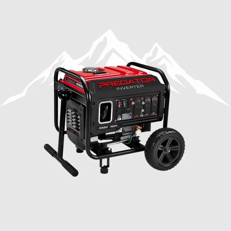 4500 gasoline inverter generator, existing catalog equipment photograph