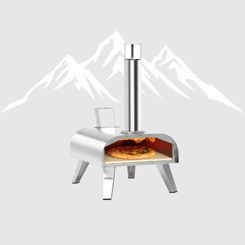 BIG HORN pellet pizza oven, existing catalog equipment photograph