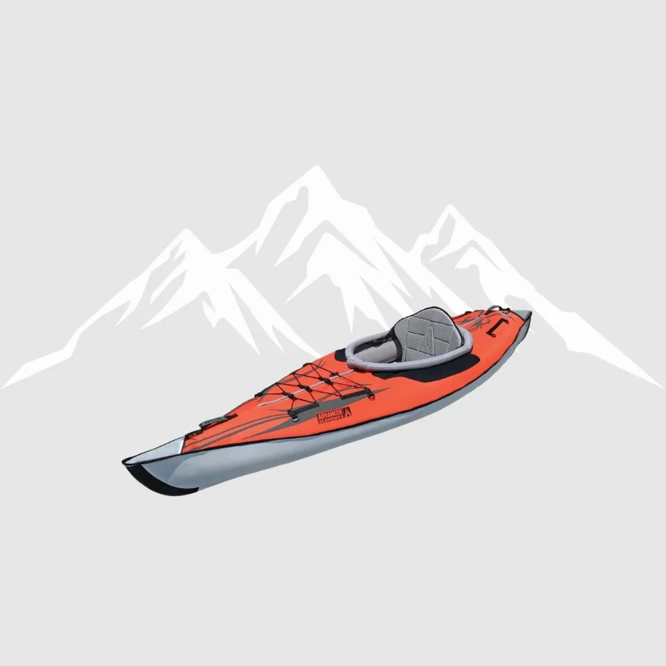 Advanced Elements kayak, existing catalog equipment photograph
